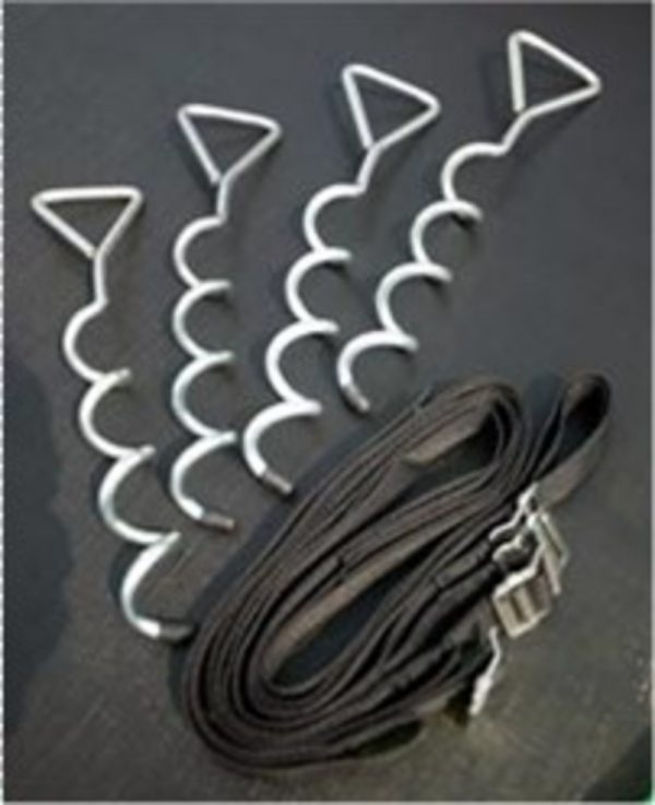 Tie Down Kit - Set di picchetti e corde